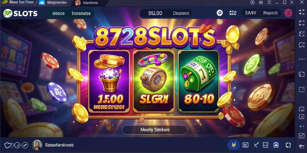 Screenshot utama 8728SLOTS menunjukkan gameplay slot yang menarik.