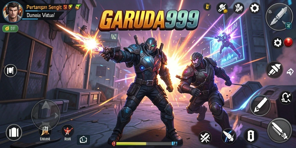 Tampilkan gameplay seru dari pertarungan epik di GARUDA999.