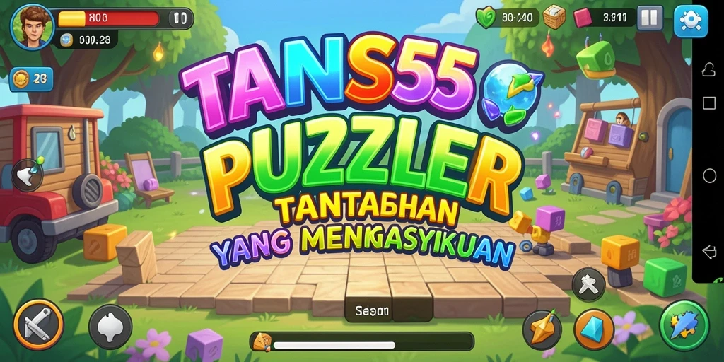 Gameplay INS55 menunjukkan tantangan Puzzle yang menarik dan menantang.