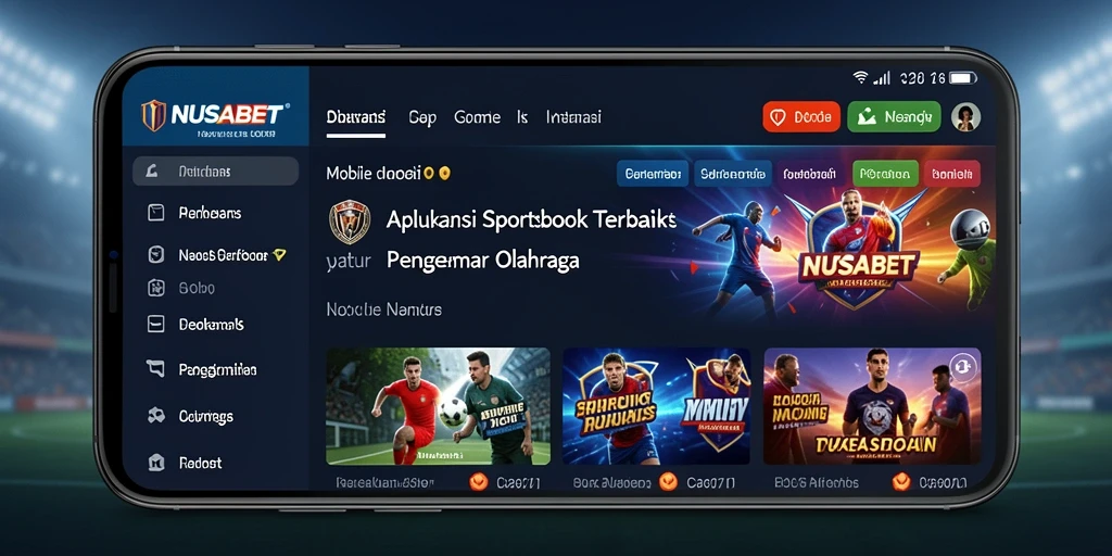 Tampilan gameplay NUSABET yang menarik dan interaktif.