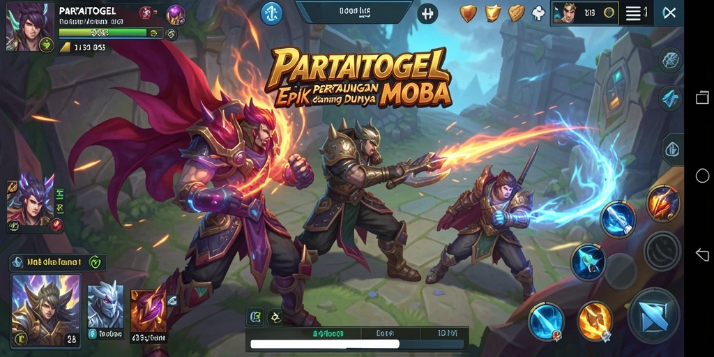 Pengalaman gameplay seru di <strong>PARTAITOGEL</strong> MOBA.