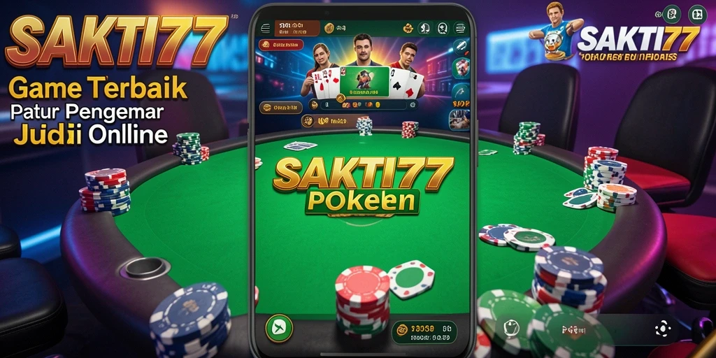 Screenshot gameplay Poker SAKTI77 menampilkan para pemain yang berkompetisi.