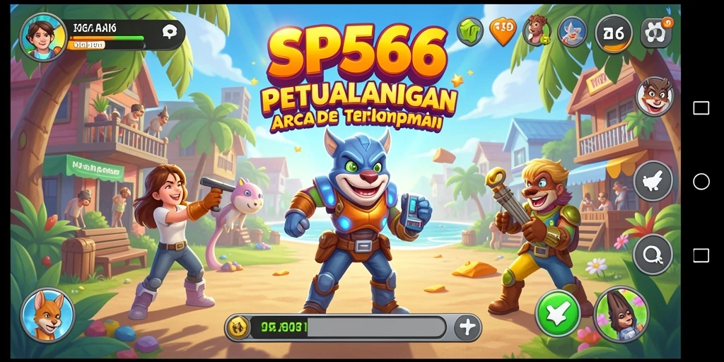 Gameplay SP666 yang penuh warna dan seru, siap menguji keterampilan Anda.